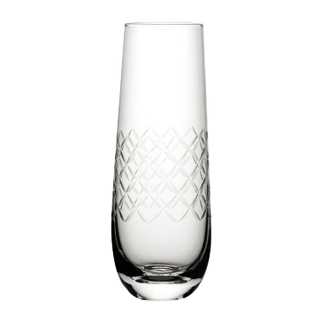 CZ060 Utopia Raffles Diamond Champagneglazen 300ml (6 stuks)