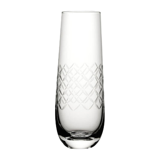 CZ060 Utopia Raffles Diamond Champagneglazen 300ml (6 stuks)