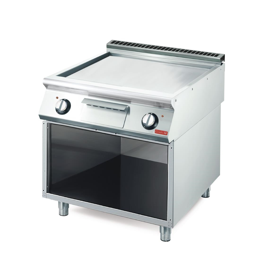 GN102 Gastro M 700 plus elektrische bakplaat GM70/80 FTES-CR gladde verchroomde plaat