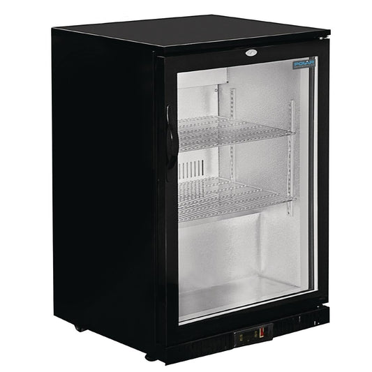 GL001 Polar G-serie barkoeling met klapdeur zwart 138L