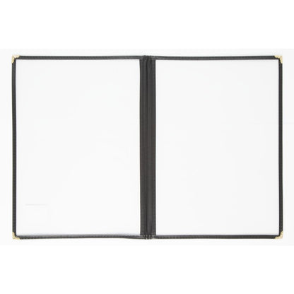 E293 Olympia American Style menuhouder A4 zwart dubbel