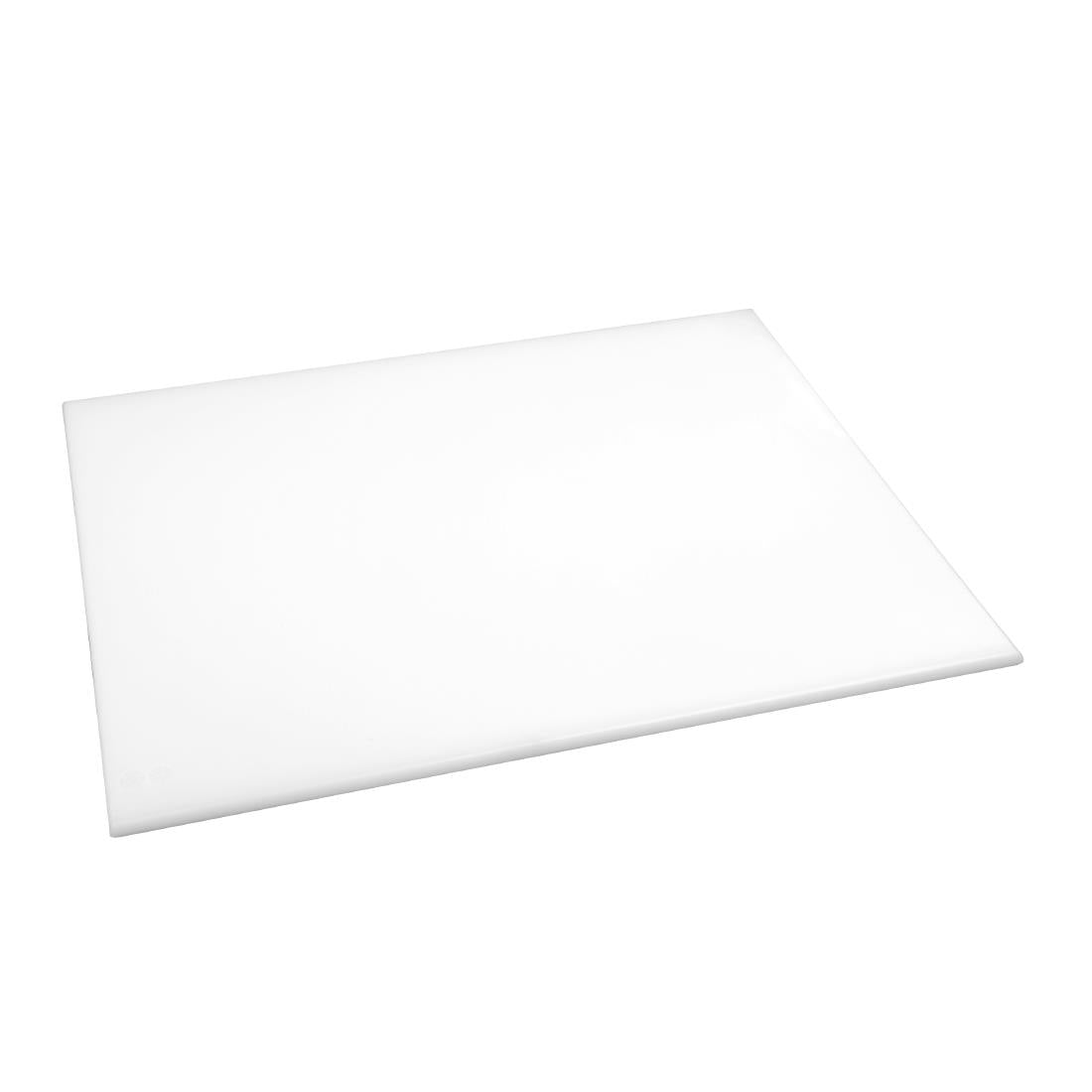 J017 Hygiplas HDPE snijplank wit 600x450x12mm