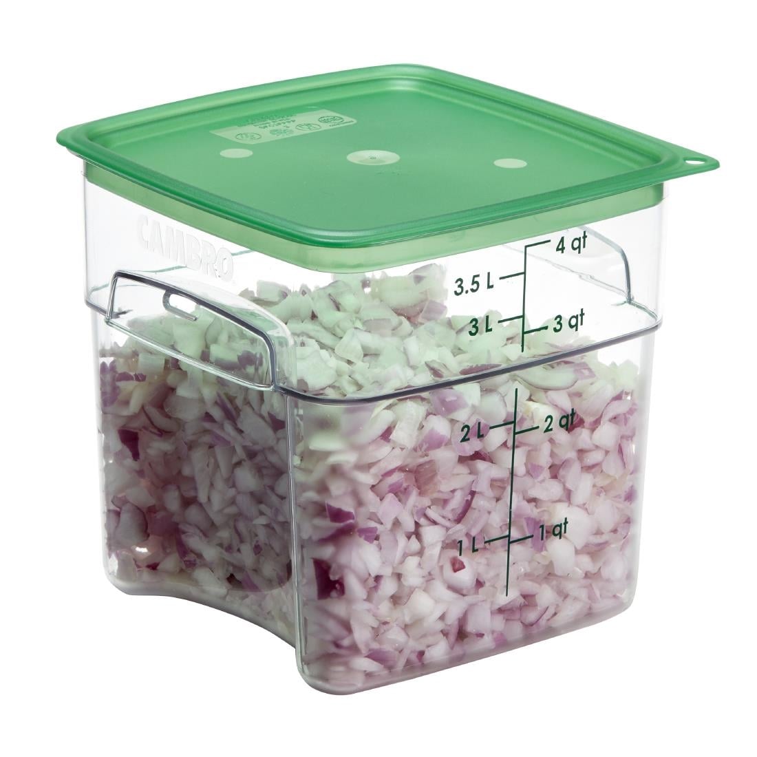 CU137 Cambro FreshPro Camsquare voedselbewaarbak 3,8Ltr