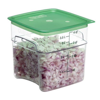 CU137 Cambro FreshPro Camsquare voedselbewaarbak 3,8Ltr