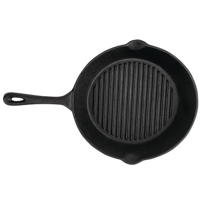 M652 Vogue ronde gietijzeren inductie grillpan 26,7cm