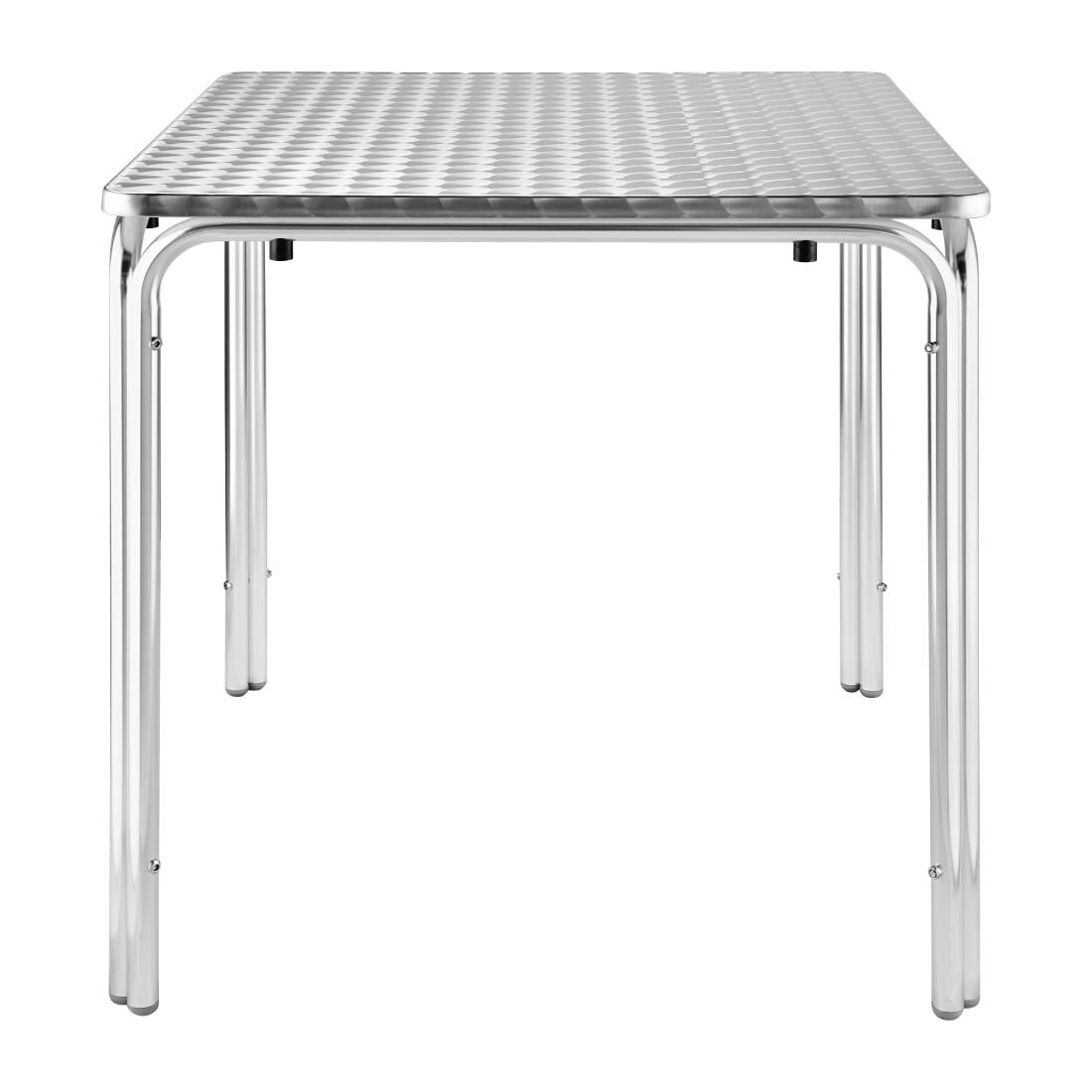 U505 Bolero stapelbare vierkante RVS tafel 70cm