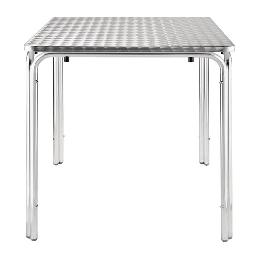 U505 Bolero stapelbare vierkante RVS tafel 70cm