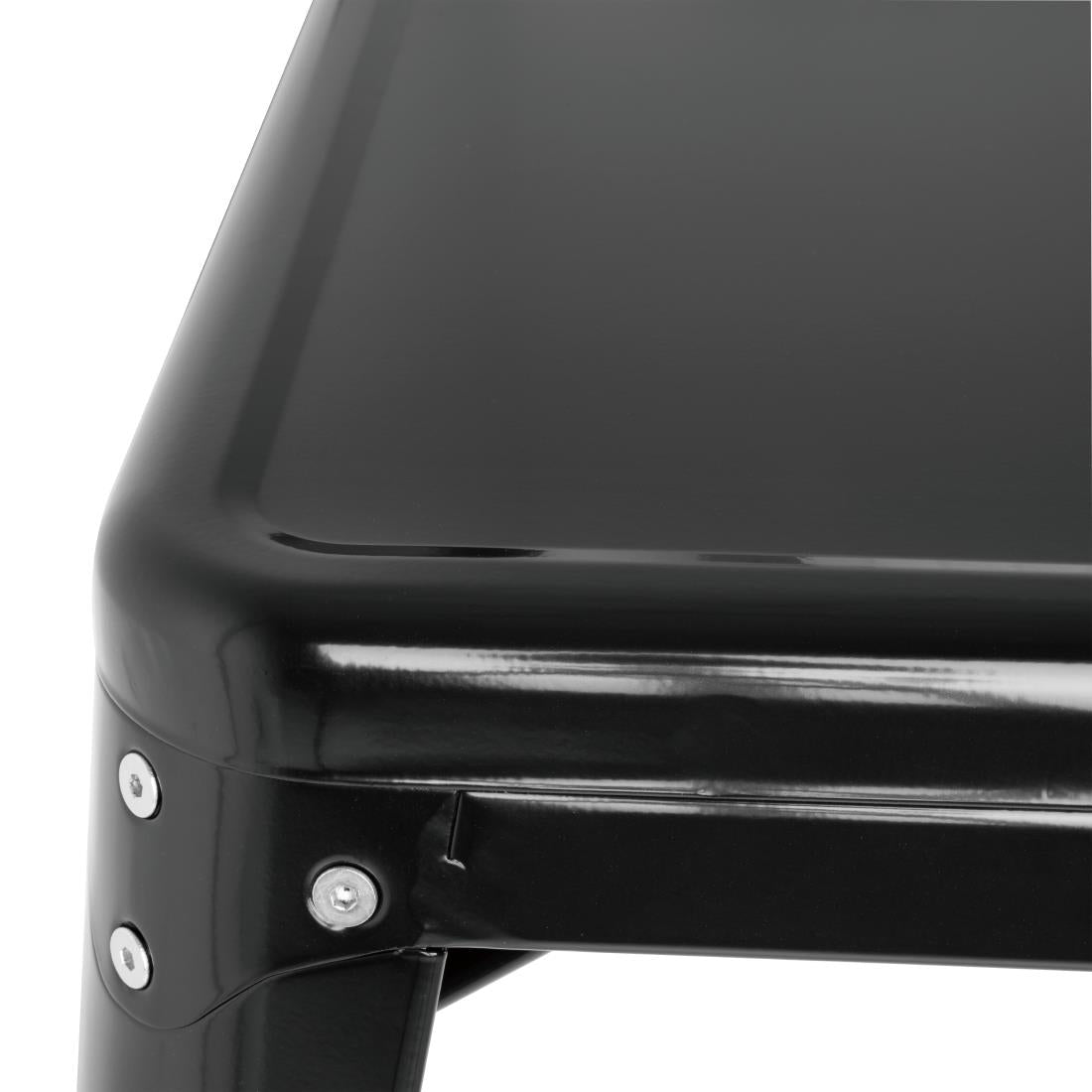 GC867 Bolero Bistro tafel vierkant 668mm zwart