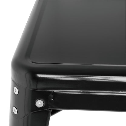 GC867 Bolero Bistro tafel vierkant 668mm zwart