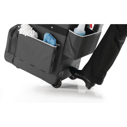 CE891 Rubbermaid Quick Cart stoffen schoonmaakwagen medium