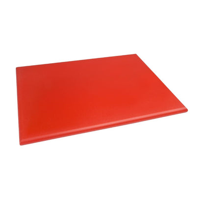J047 Hygiplas HDPE snijplank rood 600x450x25mm