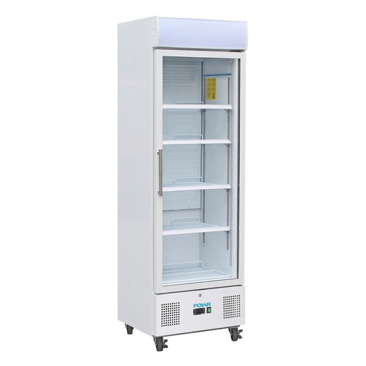 DM076 Polar G-serie display koeling 336L wit