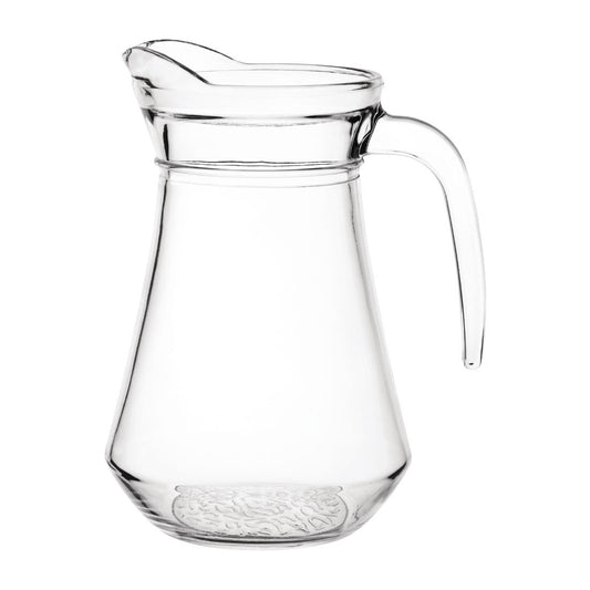 GF923 Olympia glazen kannen 1Ltr (6 stuks)