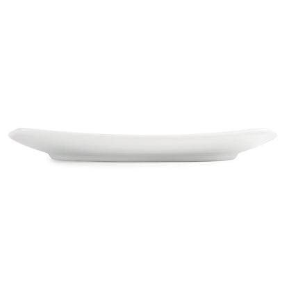 U170 Olympia Whiteware Vierkante Borden Met Afgeronde Hoeken 24cm (12 Stuks)