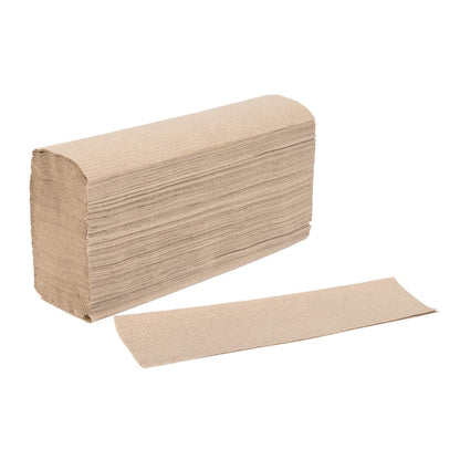 HX935 Jantex Groen 100% Gerecyclede Z-Vouw Handdoeken 2-laags (2250 Vellen)