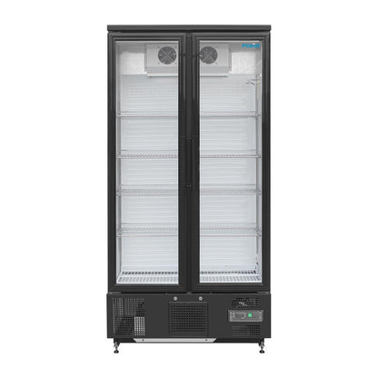 GJ449 Polar G-serie rechtopstaande gekoelde bardisplay met 2 klapdeuren