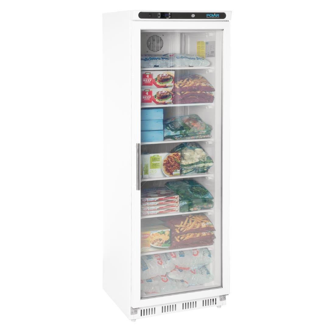 CB921 Polar C-serie display vriezer met glazen deur 365Ltr