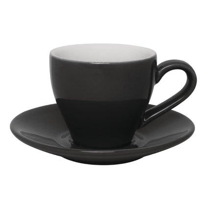 GK072 Olympia Café espressokoppen grijs 10cl (12 stuks)