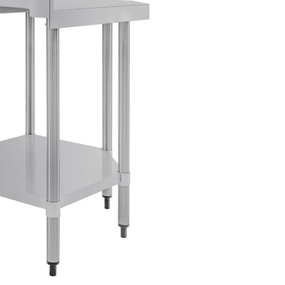 CB907 Vogue RVS werktafel hoekelement 60cm