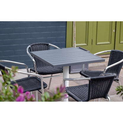 FT029 Bolero gietijzeren ronde tafelvoet wit 548(B)x728(H)mm