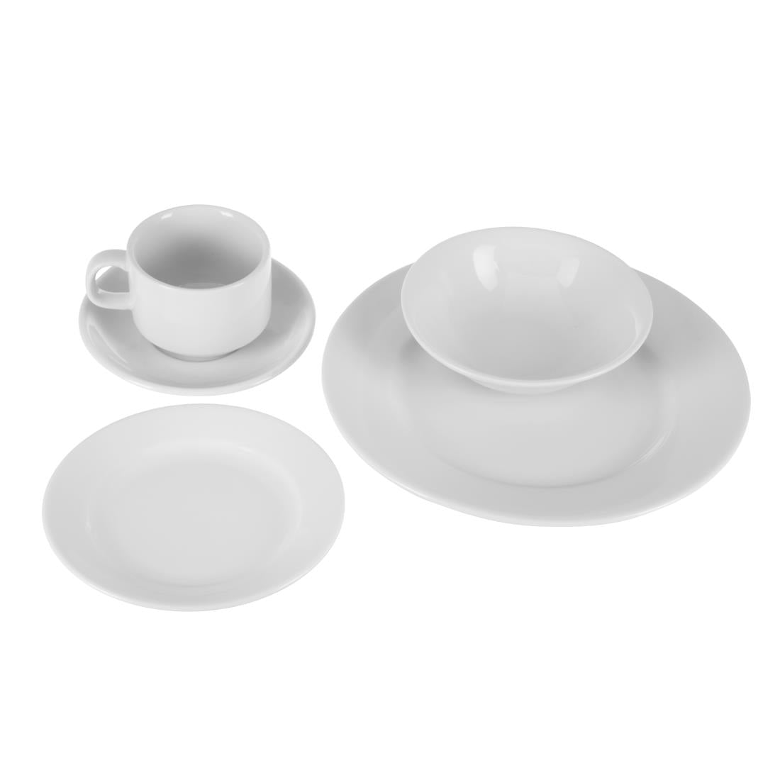 S610 SPECIALE AANBIEDING Athena Hotelware 5-delige serviesset (24 stuks)