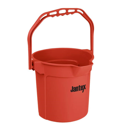 FU832 Jantex Rode Maatemmer Met Schenktuit 10Ltr