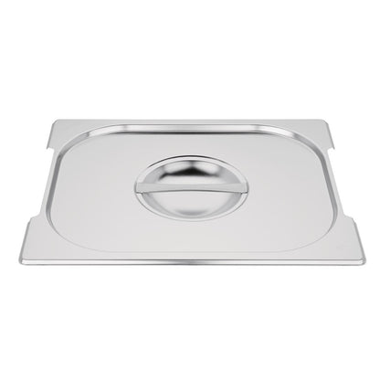 CB185 Vogue RVS deksel voor GN 1/2 bak met handvatten