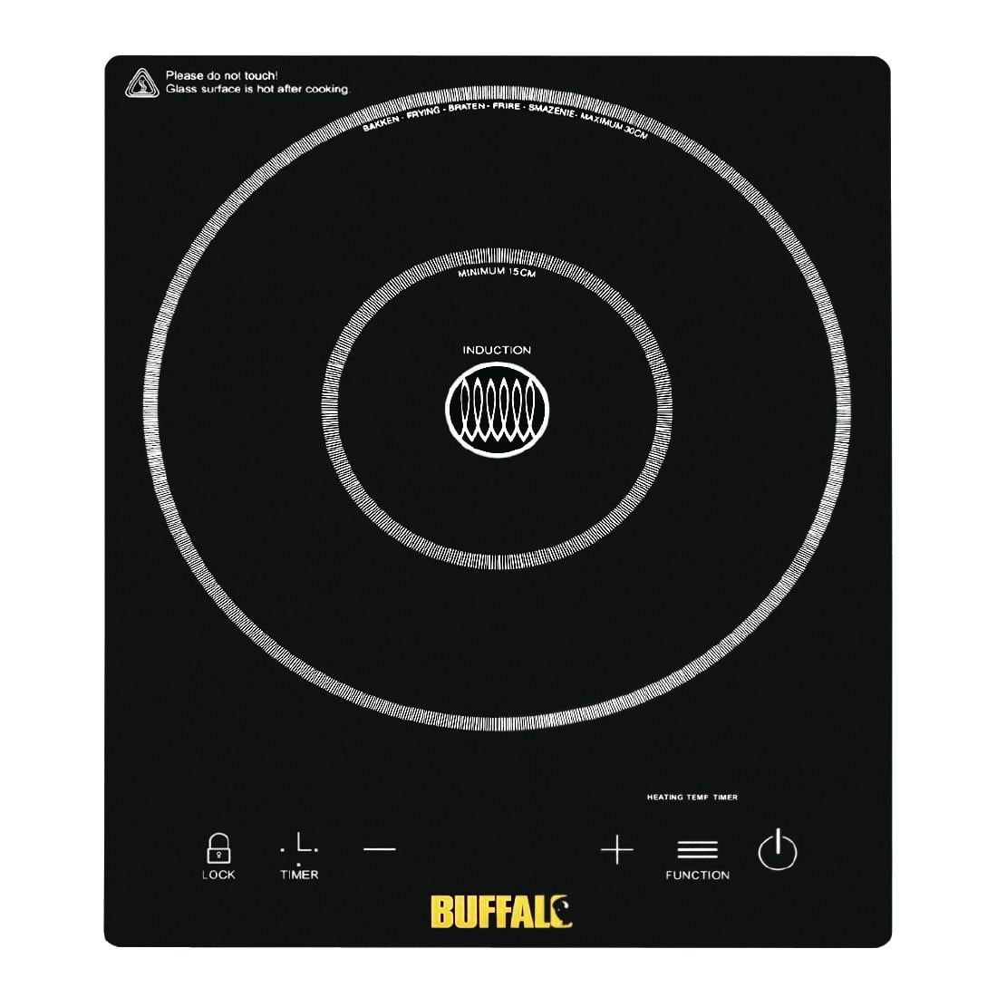 AJ464 Buffalo keramisch glas