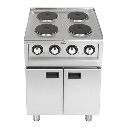 SA801 Buffalo 600 Serie Vrijstaand 4 Plaats Elektrische Kookplaat 7kW