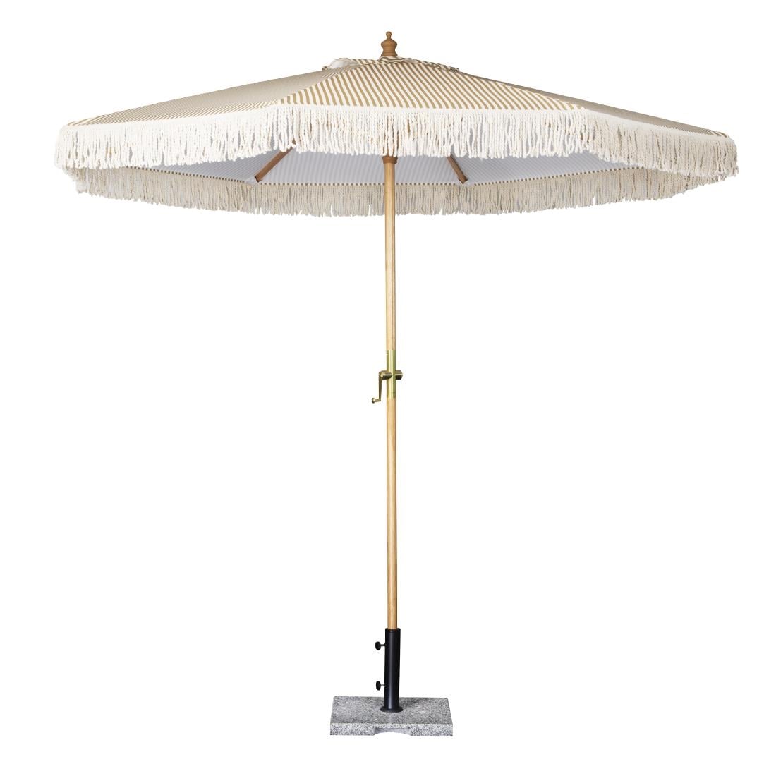 FU508 Bolero Sicilië Ronde Gestreepte Parasol Met Een Diameter Van 2,5 Meter