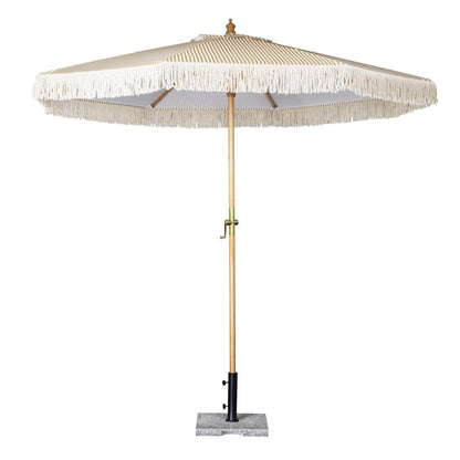 FU508 Bolero Sicilië Ronde Gestreepte Parasol Met Een Diameter Van 2,5 Meter