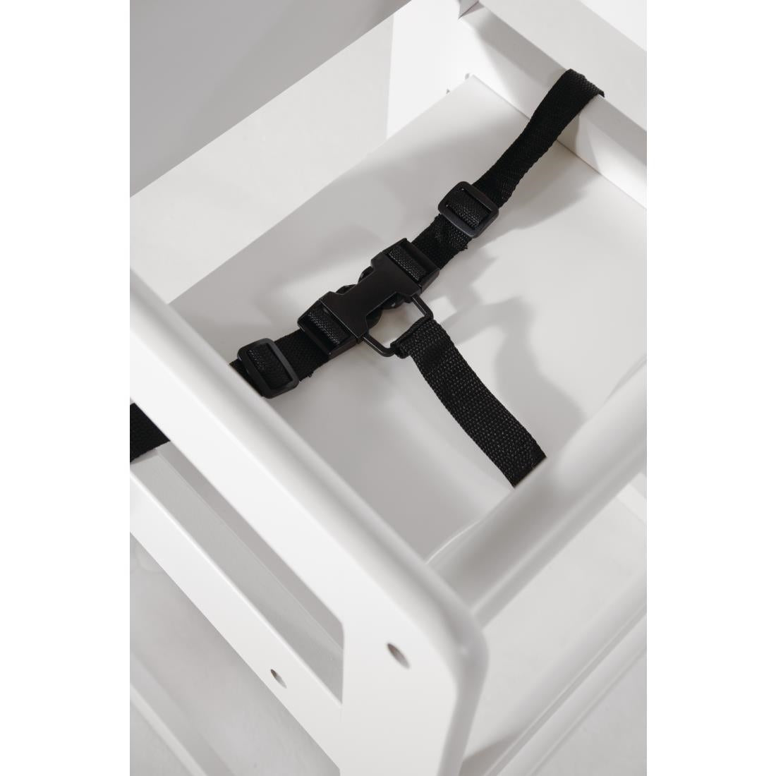 DL833 Bolero Hoge Kinderstoel antiek wit