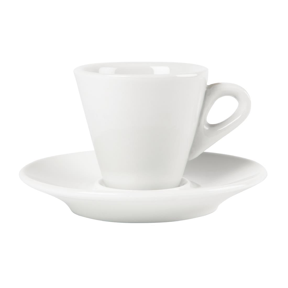 Y111 Olympia Whiteware conische espressokopjes 6cl (12 stuks)
