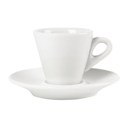 Y111 Olympia Whiteware conische espressokopjes 6cl (12 stuks)