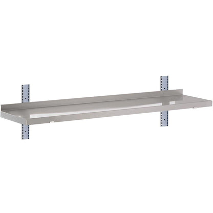 GN183 Gastro M RVS wandplank zonder steunen 100x40cm