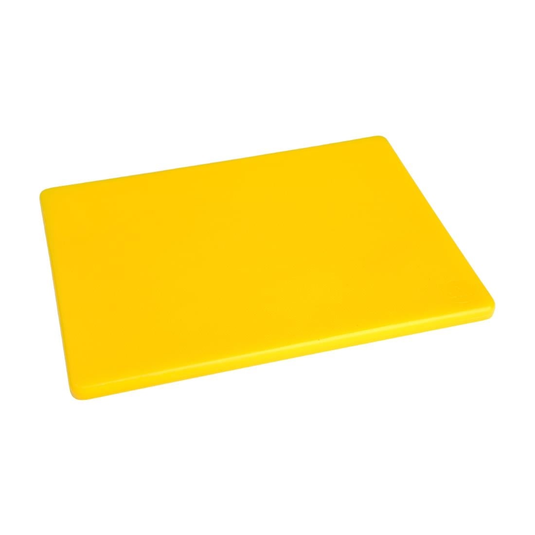 GH796 Hygiplas LDPE snijplank geel 30,5x22,9x1,2cm