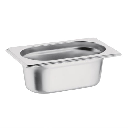 K824 Vogue roestvrijstalen 1/9 gastronorm bak 65mm
