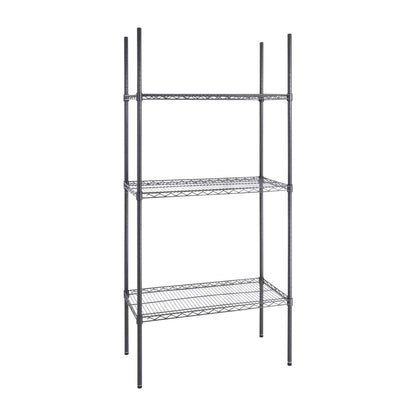 DC819 Nisbets essentials 3-laags gecoate stellingkast 1820 x 915 x 457mm