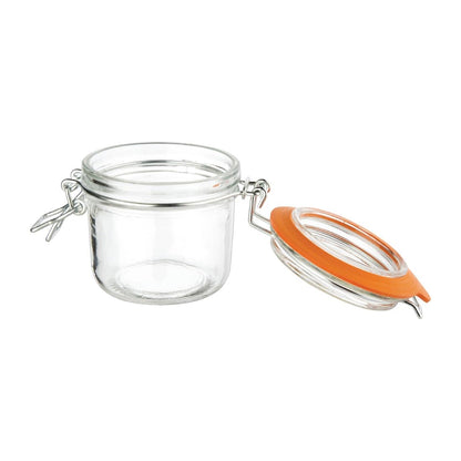 GH328 Vogue voorraadpotjes 200ml (6 stuks)