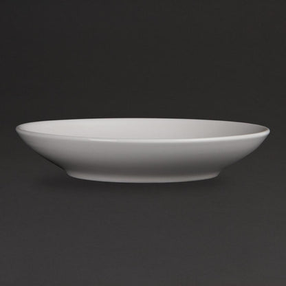 CM187 Olympia Whiteware Diepe Borden 26cm (6 Stuks)