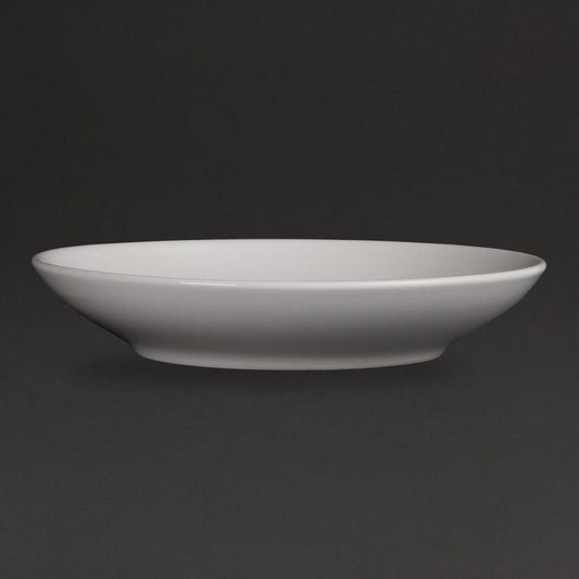 CM187 Olympia Whiteware Diepe Borden 26cm (6 Stuks)