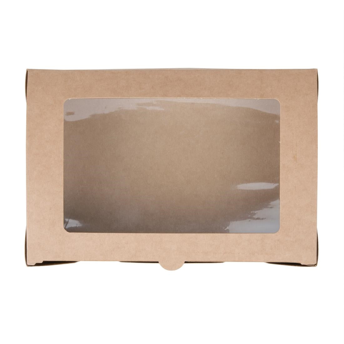FB678 Fiesta Compostable composteerbare saladebakken met PLA vensters 1600ml (200 stuks)