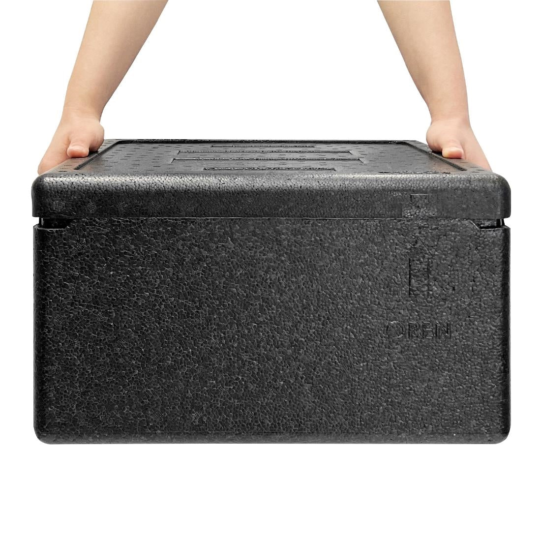 DX992 Vogue Geïsoleerde EPP Pizzadoos En Voedseltransportbox 22Ltr 4 Pizza Capaciteit