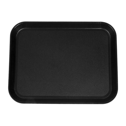 DS516 Cambro epictread glasvezel rechthoekig antislip dienblad zwart 350mm