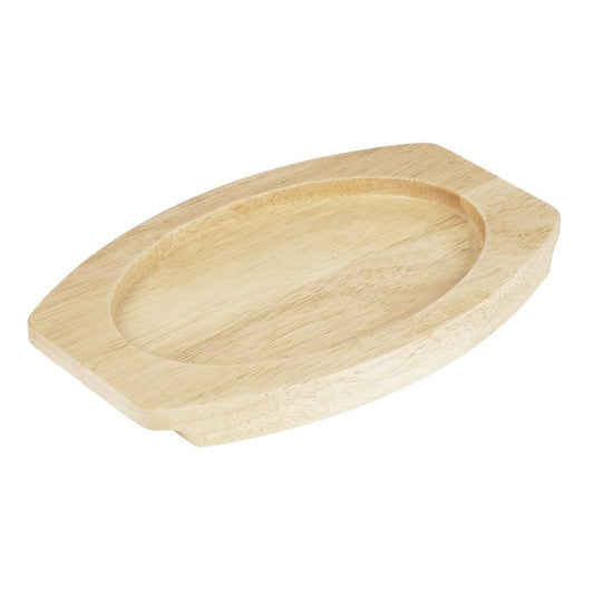 FW978 Olympia Hevea Bord Voor Gietijzeren Ovale Orenschotel 230x135mm Voor Fw818