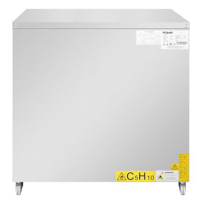 UA089 Polar U-Serie Geventileerde 2-Deurs Saladette 257Ltr