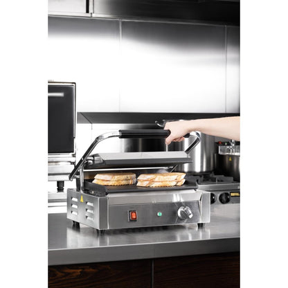 CU603 Buffalo Bistro Contactgrill - Grote Vlakke Plaat
