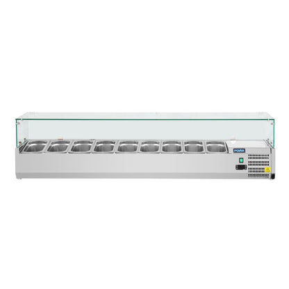 GD878 Polar G-serie opzetkoelvitrine 9x GN 1/3
