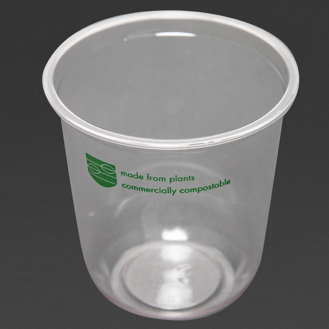 FS174 Vegware 96-serie composteerbare ronde bakjes 473ml (1000 stuks)