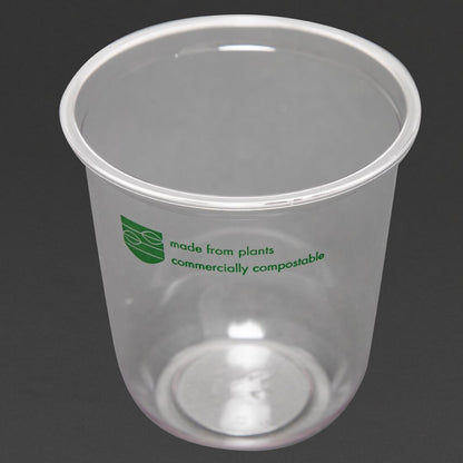 FS174 Vegware 96-serie composteerbare ronde bakjes 473ml (1000 stuks)